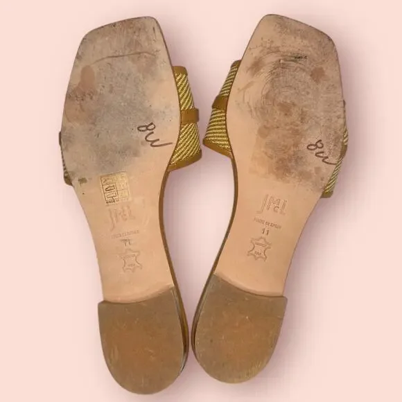 J. McLaughlin Adima Sandal Slip-ons Women Leather Sz 11 - Picture 7 of 10